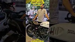 Hunter 350 Bucket seat || jk seatcovers || Amreli Gujarat #hunter350 #royalenfield #viral