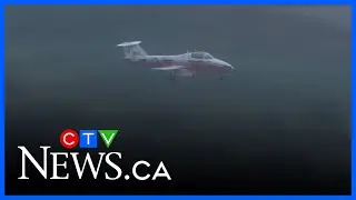 Canadian Forces Snowbirds preparing for the Canadian International Airshow