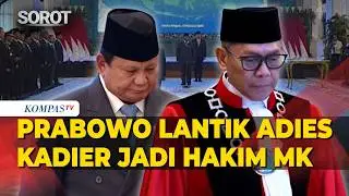 [FULL] Di Depan Prabowo, Adies Kadir Ambil Sumpah Jadi Hakim MK hingga Lantik Wamenkeu Juda Agung