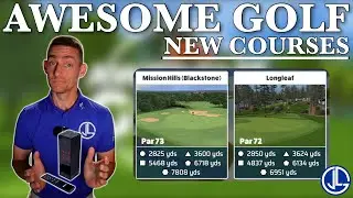 Awesome Golf just got some new 18 hole courses!