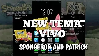 TEMA VIVO IOS SPONGEBOB KEREN WITH ANIMATION CHARGING