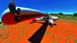 PZL Wilga 2000 Ripping Kalahari Skies