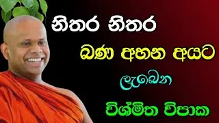 නිතර නිතර බණ අහන අයට ලැබෙන විශ්මිත විපාක | welimada saddhaseela thero - පූජ්‍ය වැලිමඩ සද්ධාසීල හිමි 