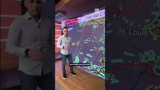(Recorded 3/30) Severe weather outbreak could include strong tornadoes | #shorts #subscribe