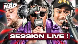 SESSION FREESTYLE avec Maes, Sasso, L'allemand, Mecra & Béna ! #PlanèteRap
