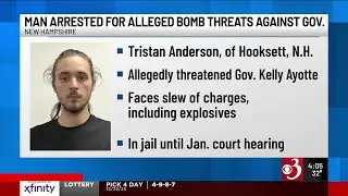 NH man indicted for alleged bomb threats against governor