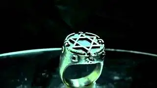 King Solomon Ring Protection Power Ring Seal Of Solomon Star Of David by: Antiquity Jewelry