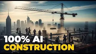 AI Builds a Complete Building from Start to Finish | Satisfying Construction