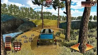 Offroad 6x6 Jeep Driving Hills Climbing 3D - Truck Cargo Simulator - Android GamePlay