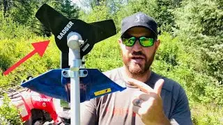 Testing the badger power 4in1. Will it clear this brush?