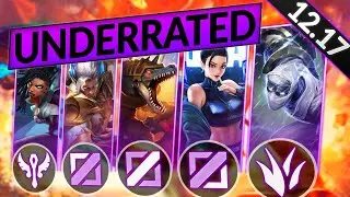 10 UNDERRATED Champions of ALL ROLES for PATCH 12.17 - LoL Tier List Guide