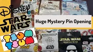 Star Wars Tsum Tsum HUGE Disney Pin Mystery Blind Bag Opening