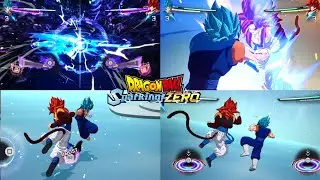 DRAGON BALL Sparking ZERO-All Possible Clashes/Struggles (All New Impacts)