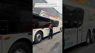 Bus sinarjaya double decker keluaran terbaru rute Jakarta malang