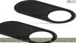 imluckies Metal Webcam Cover Slide, 0.023in Camera Cover for Laptop Computer, MacBook Pro/Air iMac