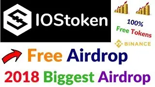 IOST Token Free Airdrop Biggest Airdrop 2018 Free Token Registration Task Full Hindi Video