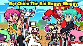 HIHA VÀ YUMMIE ĐẠI CHIẾN THẺ BÀI GIA TỘC HUGGY WUGGY*ĐẠI CHIẾN THẺ BÀI HUGGY WUGGY 🥰🤣