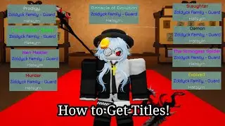 How to Get Titles! - A Hunter's Dream
