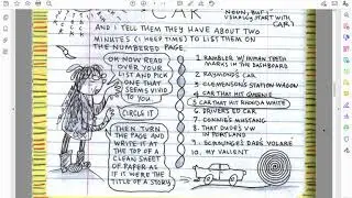 Overview of new Composition Book format for Comics Seminar