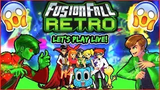 FUSIONFALL RETRO LET'S PLAY LIVE! FUSIONFALL IS OFFICIALLY OUT! (FUSIONFALL RETRO GAMEPLAY)