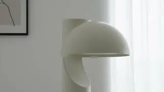 Arcora Minimalist Table Lamp &ndash; Pure Form, Calm Illumination