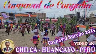 CARNAVAL DE CONGALLA-HUANCAVELICA. Presentaci&oacute;n CARNAVAL SURE&Ntilde;O en Chilca-Huancayo-Per&uacute;. #huancayo