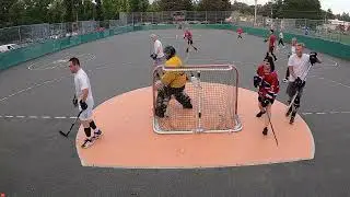 Go Pro - Thursday night ball hockey - white team - August 28 2025