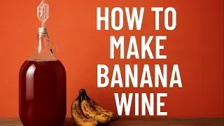 How to Make Banana Wine at Home 🍌  Easy Homemade Dried Banana Wine Recipe  Viral DIY