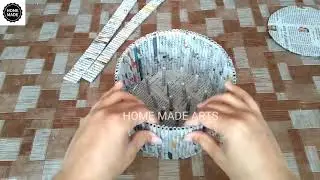 diy thread organiser | newspaper storage box | newspaper craft