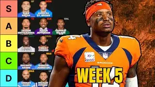 Top 36 Wide Receiver Rankings For Week 5 Fantasy Football