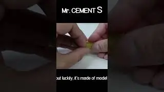 Mr CementS. The scalpel's cap fell off and broke.