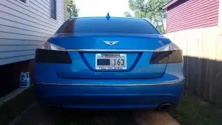 2010 Hyundai Genesis 4.6 V8 borla exhaust
