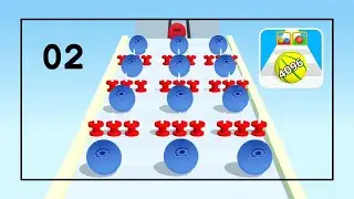 Ball Run Fruit: Fruit Merge | Gameplay p.02 | Level 11-20