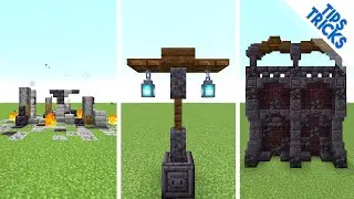 How to Build with New Nether Blocks #3 (Minecraft 1.16 Building Tips)
