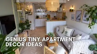 Genius Tiny Apartment Decor Ideas to Maximize Space & Keep Your Home Stylish and Cozy