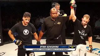 Ryan Scheuring vs. Matt Rosado MMA fight King of The Cage