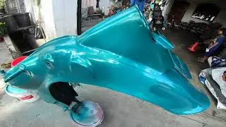 Restore dan upgraded honda gbo Dirumah jer