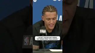 Paolo Banchero reacts to series loss vs. Celtics