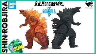 S.H.MonsterArts: Годзилла, король монстров - Годзилла и Пылающий Годзилла (2019) | Двойной обзор