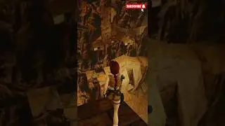 Reaching Invisible Platform from an alternative angle. #tombraider1 #tombraider