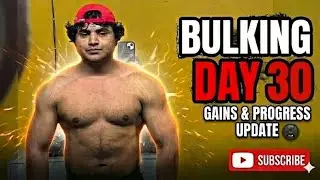 Bulking day 30 legs workout Today 