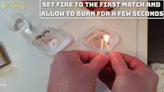 Reduction of iron oxide on a match head