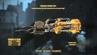 Fallout 4 | Unique Weapon Guide | Furious Power Fist! | Swans Pond!