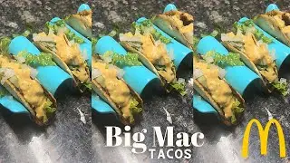 Big Mac Tacos w/sauce recipe | Low Carb | Keto | Hamburger Tacos
