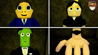 [UPDATE 116] 👧🖤 How to get ALL 4 NEW BACKROOMS MORPHS (WEDNESDAY) | Roblox