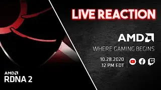 AMD 'BIG NAVI' ANNOUNCEMENT | LIVE REACTION