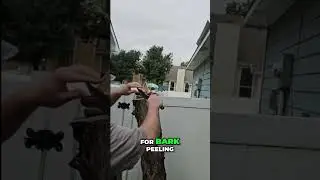 Knife Skills: Bark Peeling for Survival Shelter Building #shorts