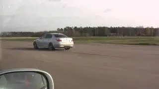 BMW M5 E60 V10 vs Mercedes E55 AMG Kompressor