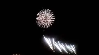 Feu d'artifice à Roanne 2016