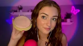 ASMR⎜let's try crumbl cookies 🍪💕⎜binaural mouth sounds & close-up clicky whispers ♡